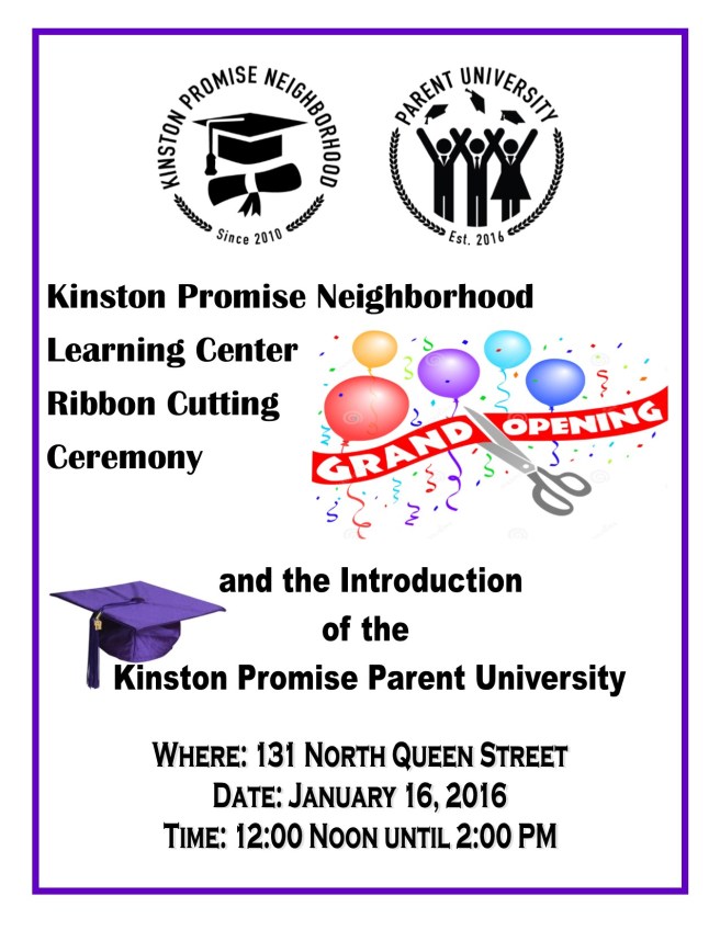 Learning Center Grand Opening Flyer (2)